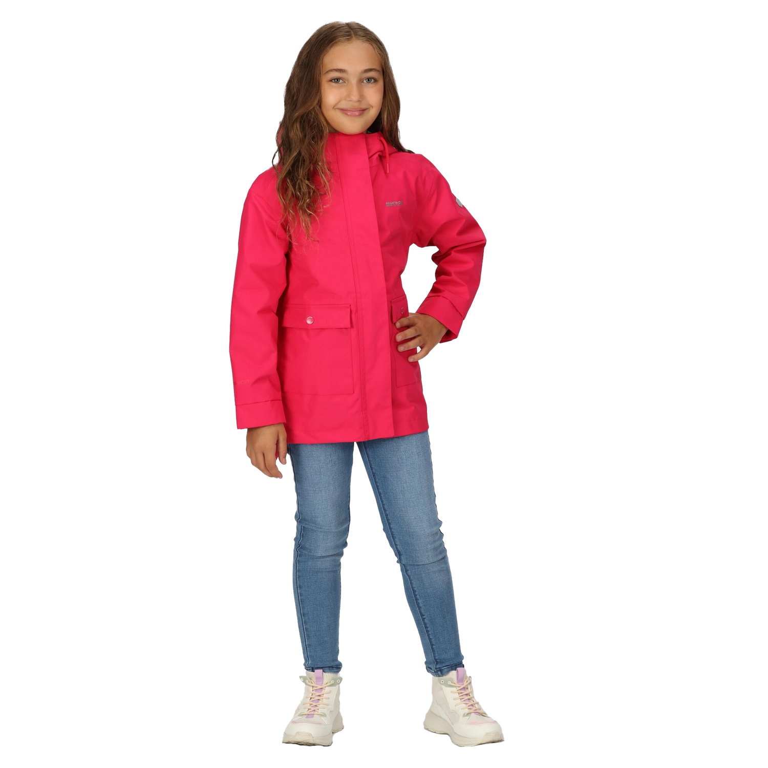Regatta Girls Baybella Breathable Waterproof Jacket